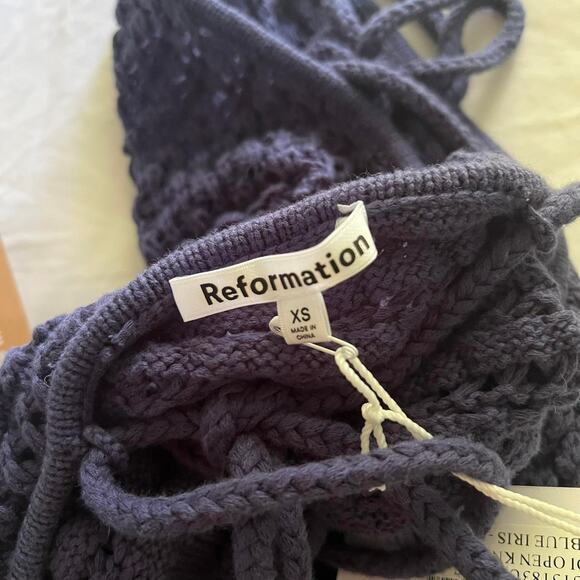 NWT Reformation Crochet Tank - Picture 4 of 6